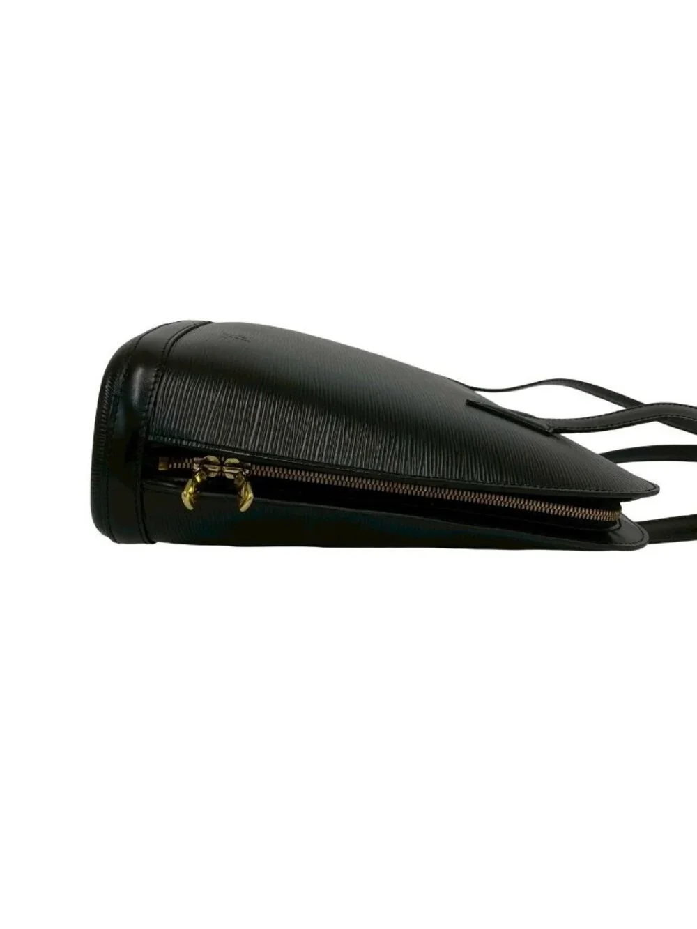 Louis Vuitton Vintage Lussac Epi Leather Tote Shoulder Bag Noir